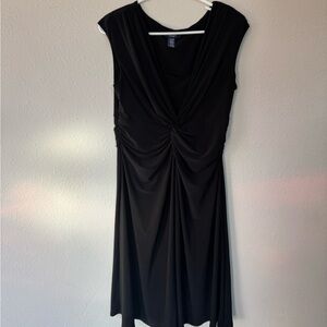 Chaps Black Maxi Dress